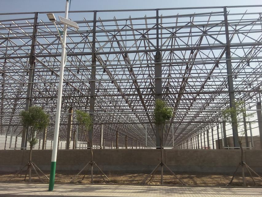 商洛汽车工业厂房网架